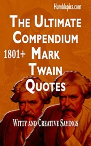1801 Mark Twain Quotes Book Cover