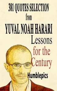381 Quotes Selection from Yuval Noah Harari Book Cover